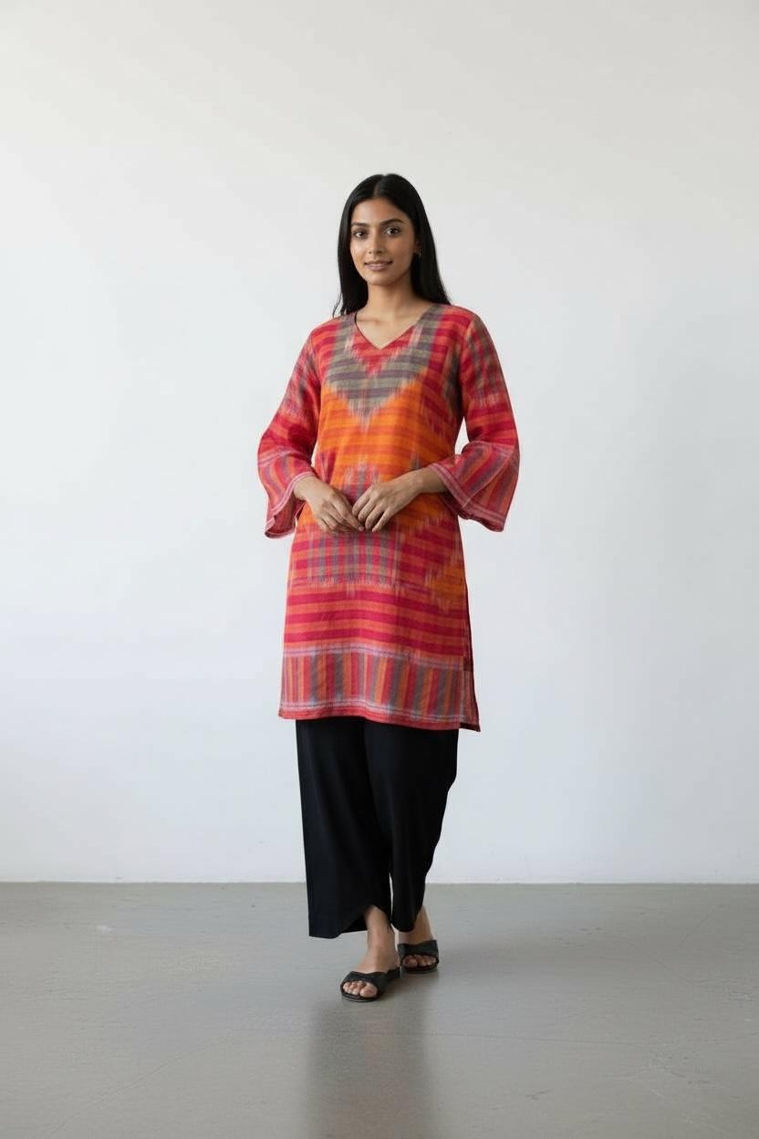 Kotki Gamcha Kurti