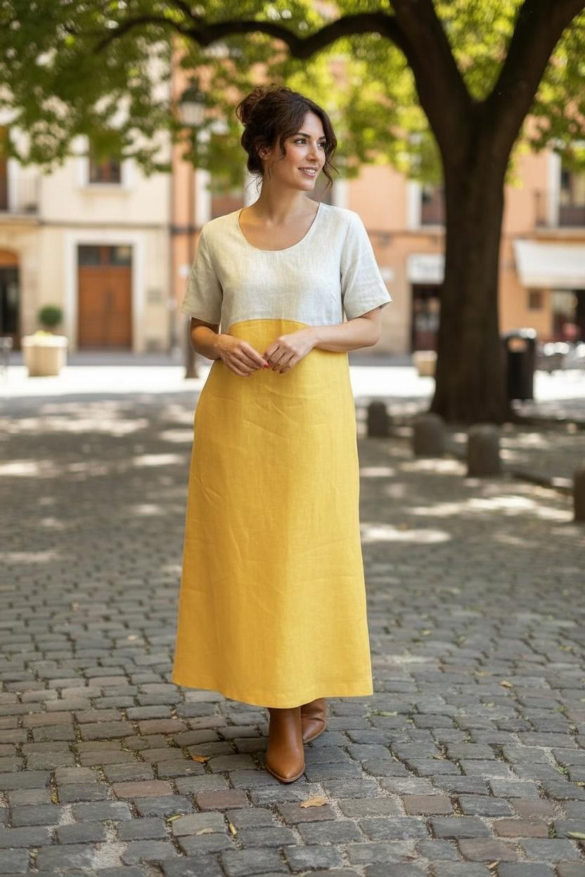 Linen Sunny Dress