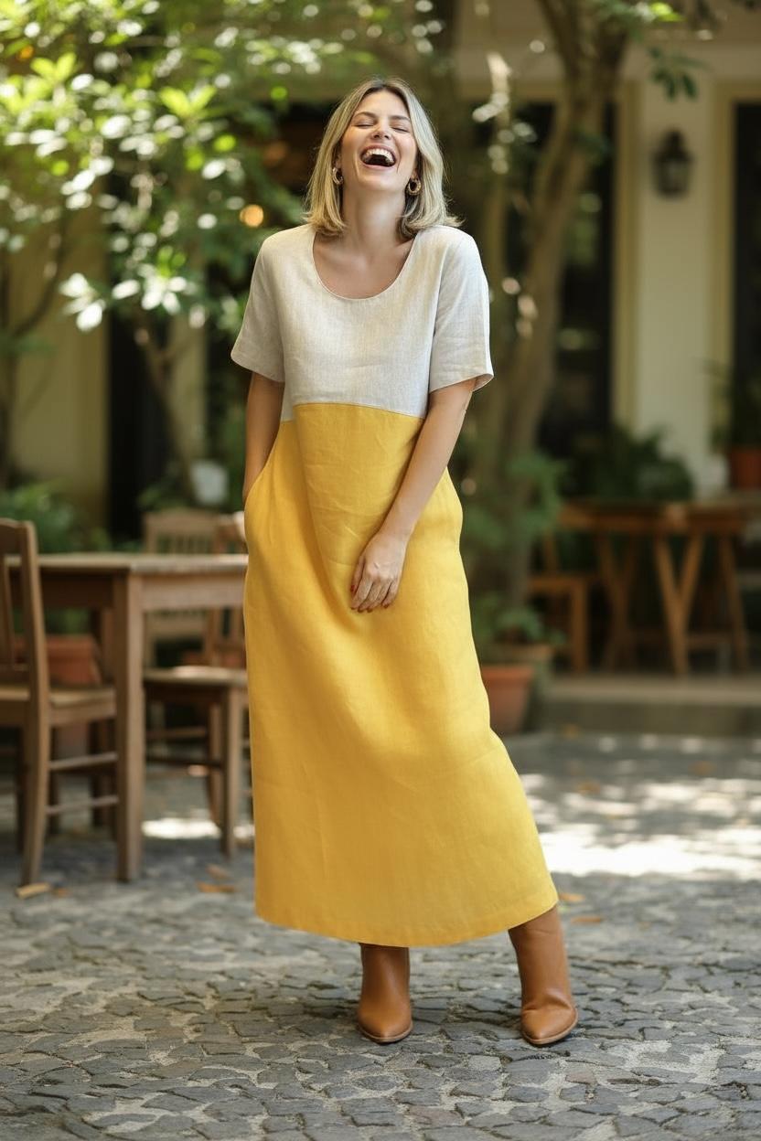 Linen Sunny Dress