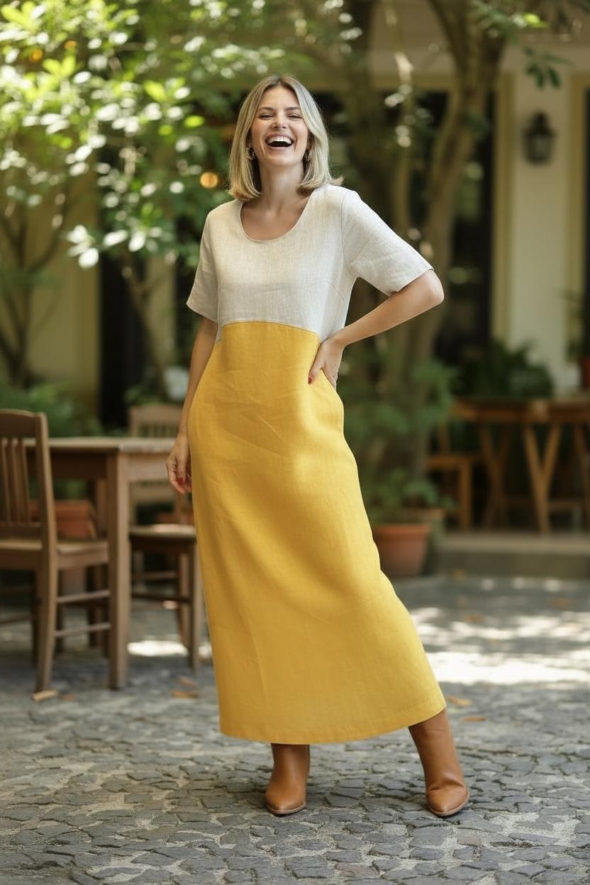 Linen Sunny Dress