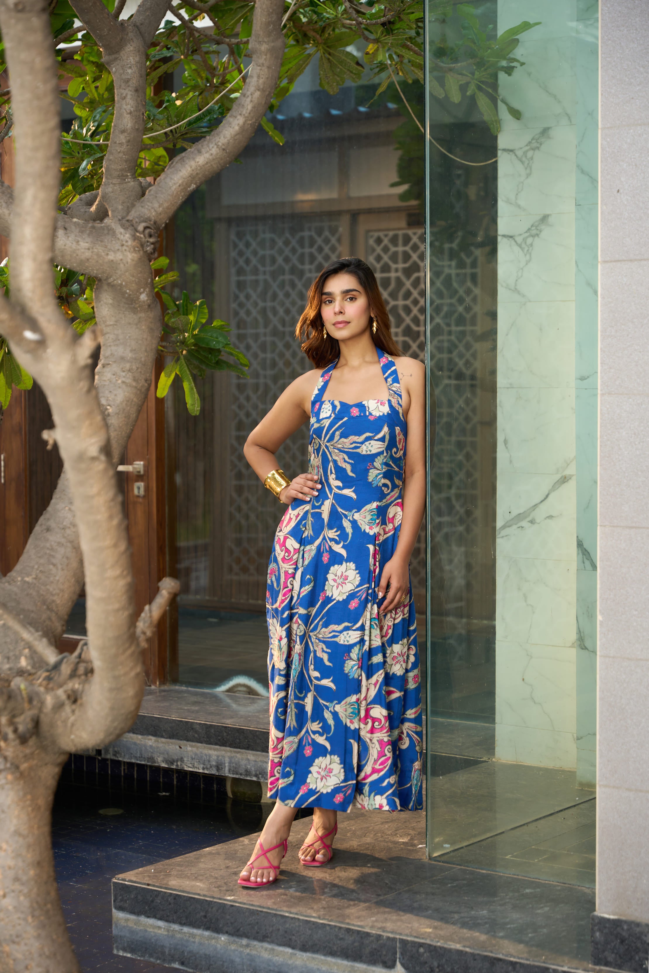 Soraya- Dola Silk Dress