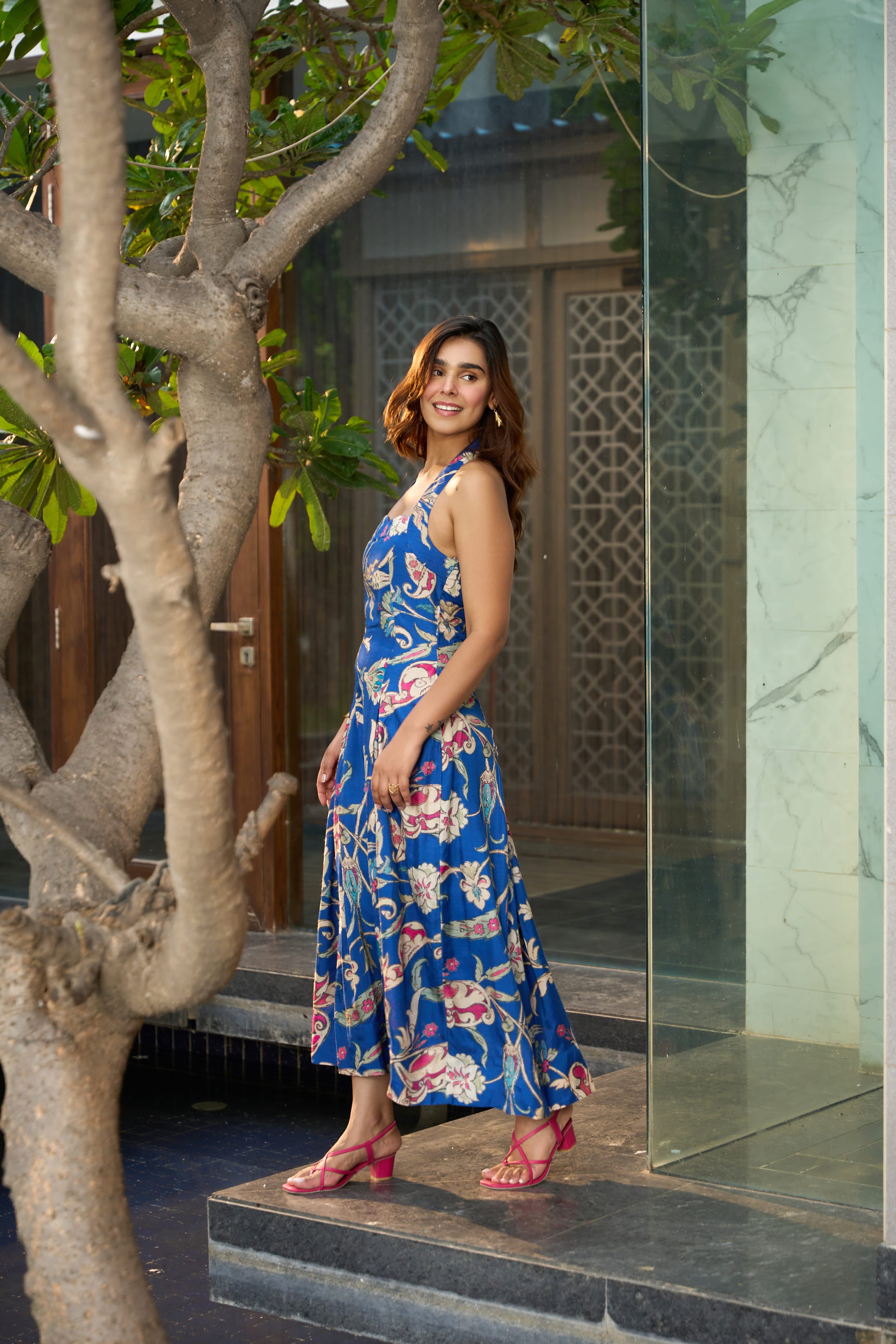 Soraya- Dola Silk Dress