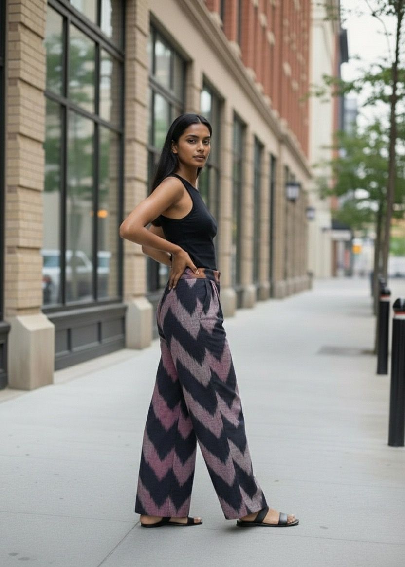 Ikat  Barrel pant