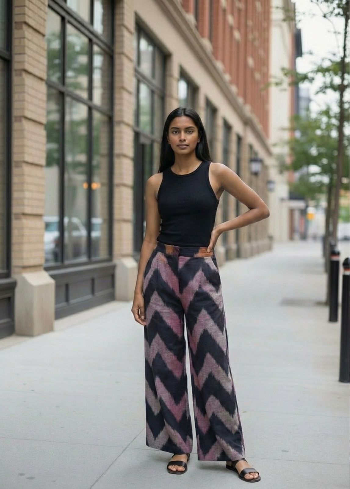 Ikat  Barrel pant